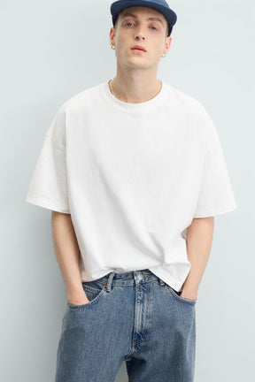 LIGHT WEIGHT WASHED BOXY FIT T-SHIRT - Image 5