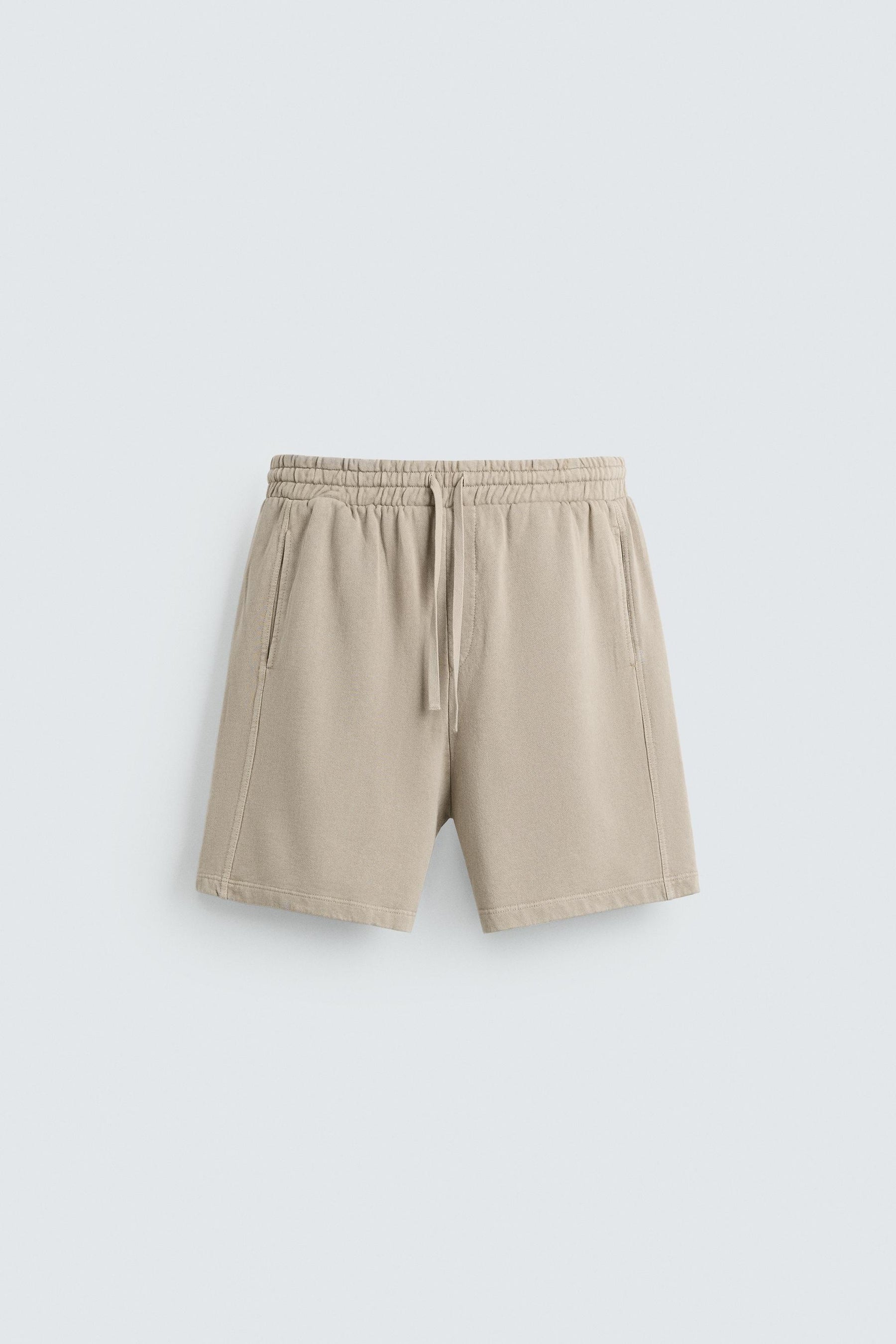 WASHED JOGGER BERMUDA SHORTS - Image 7