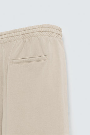 WASHED JOGGER BERMUDA SHORTS - Image 10