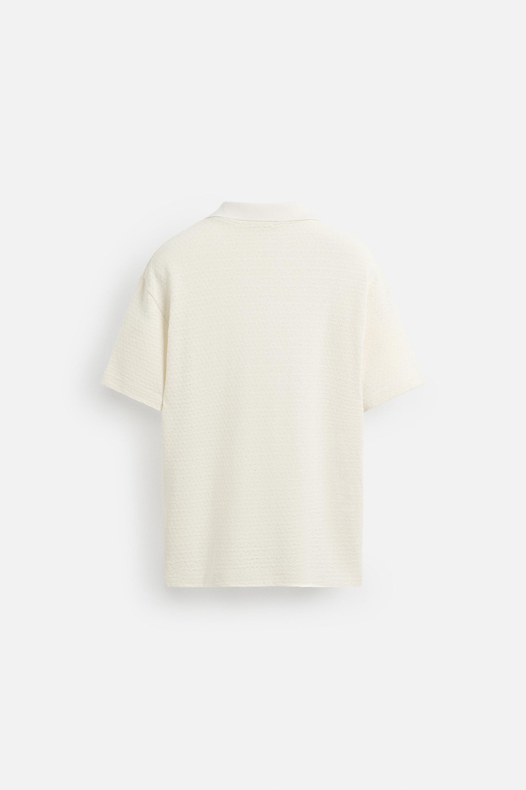 GEOMETRIC JACQUARD POLO SHIRT - Image 7