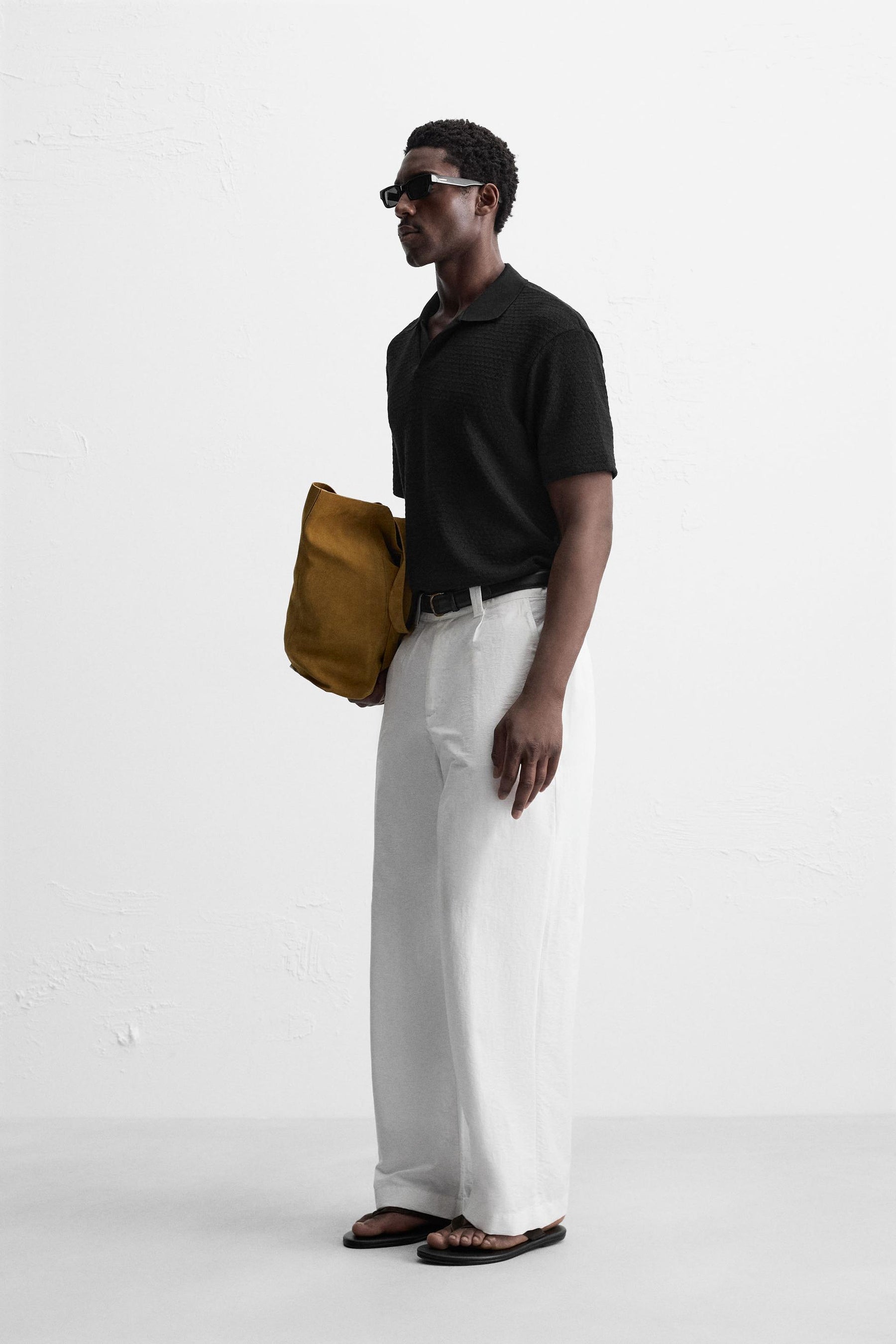 GEOMETRIC JACQUARD POLO SHIRT - Image 4