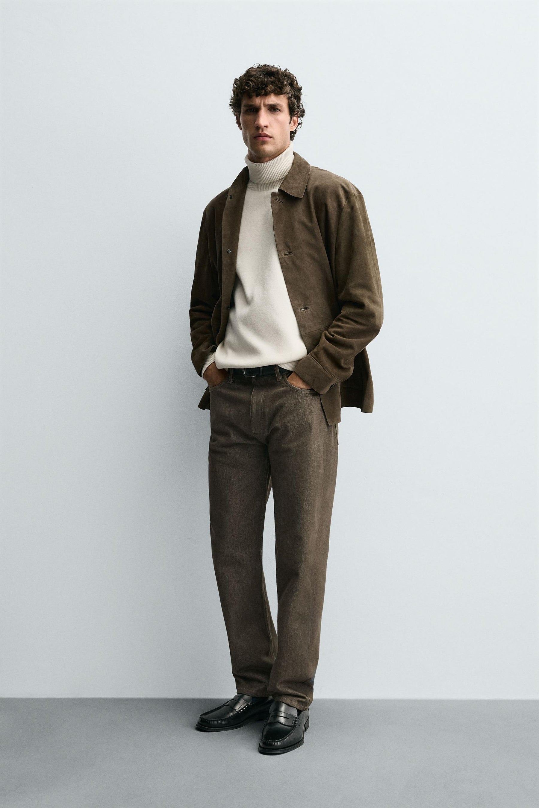 COTTON REGULAR FIT TROUSERS - Image 4