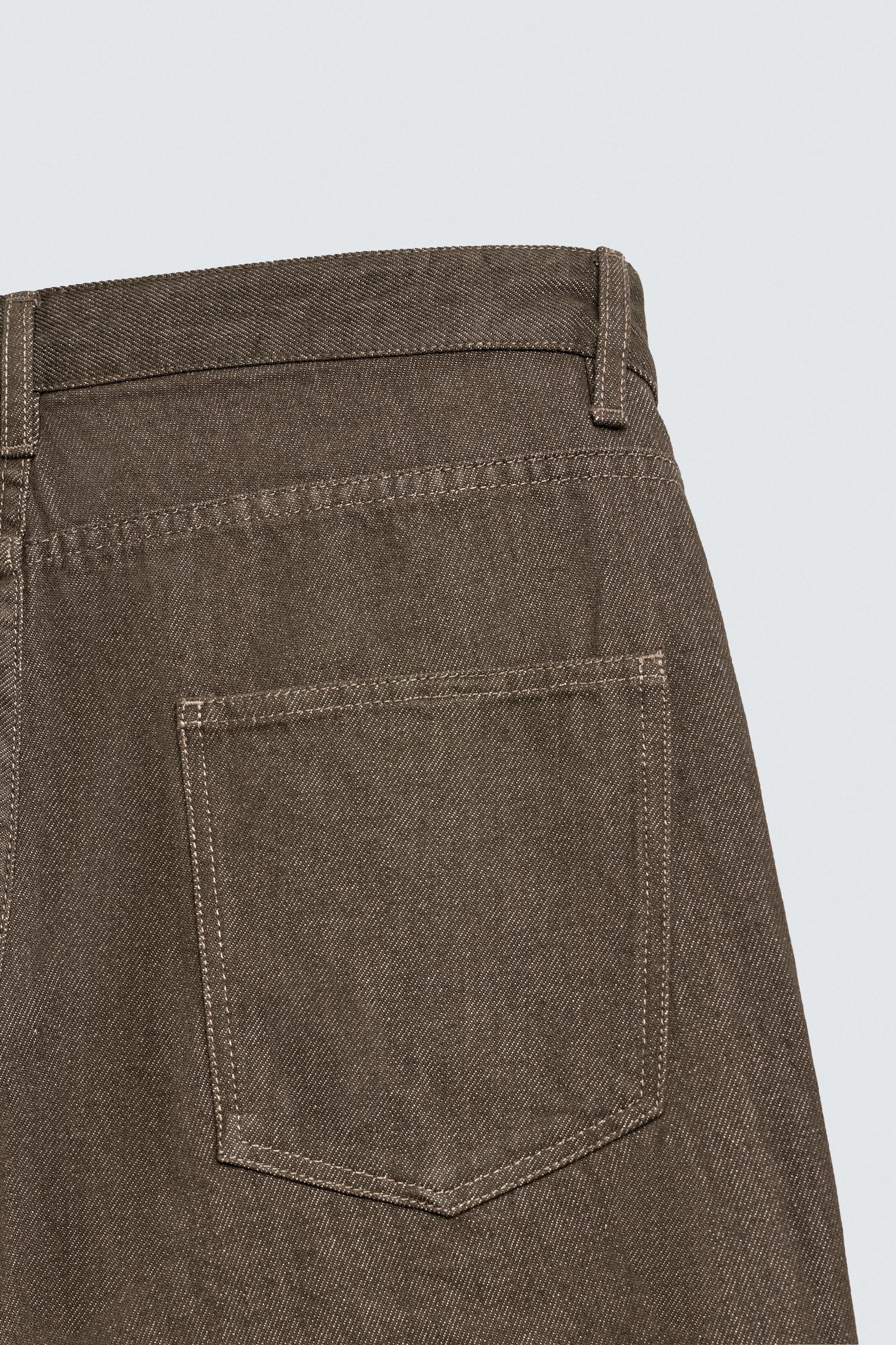 COTTON REGULAR FIT TROUSERS - Image 9