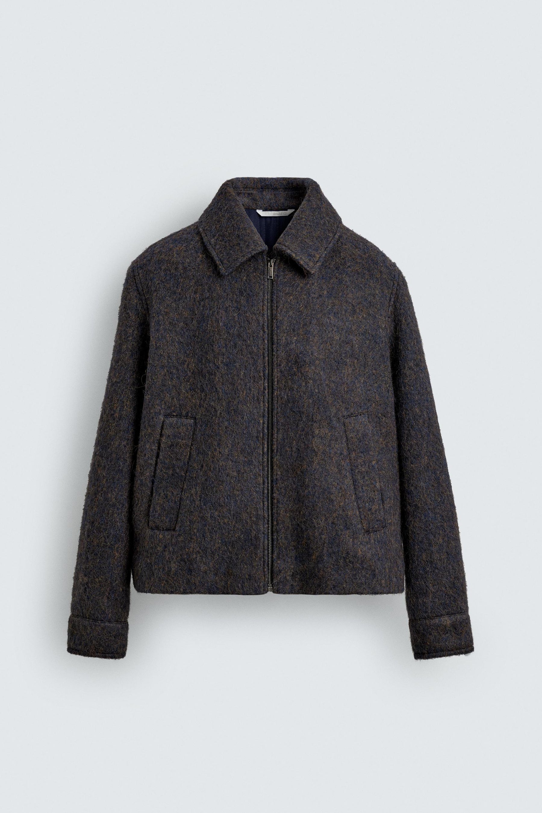 CROPPED TEXTURED OVERSHIRT - Image 7