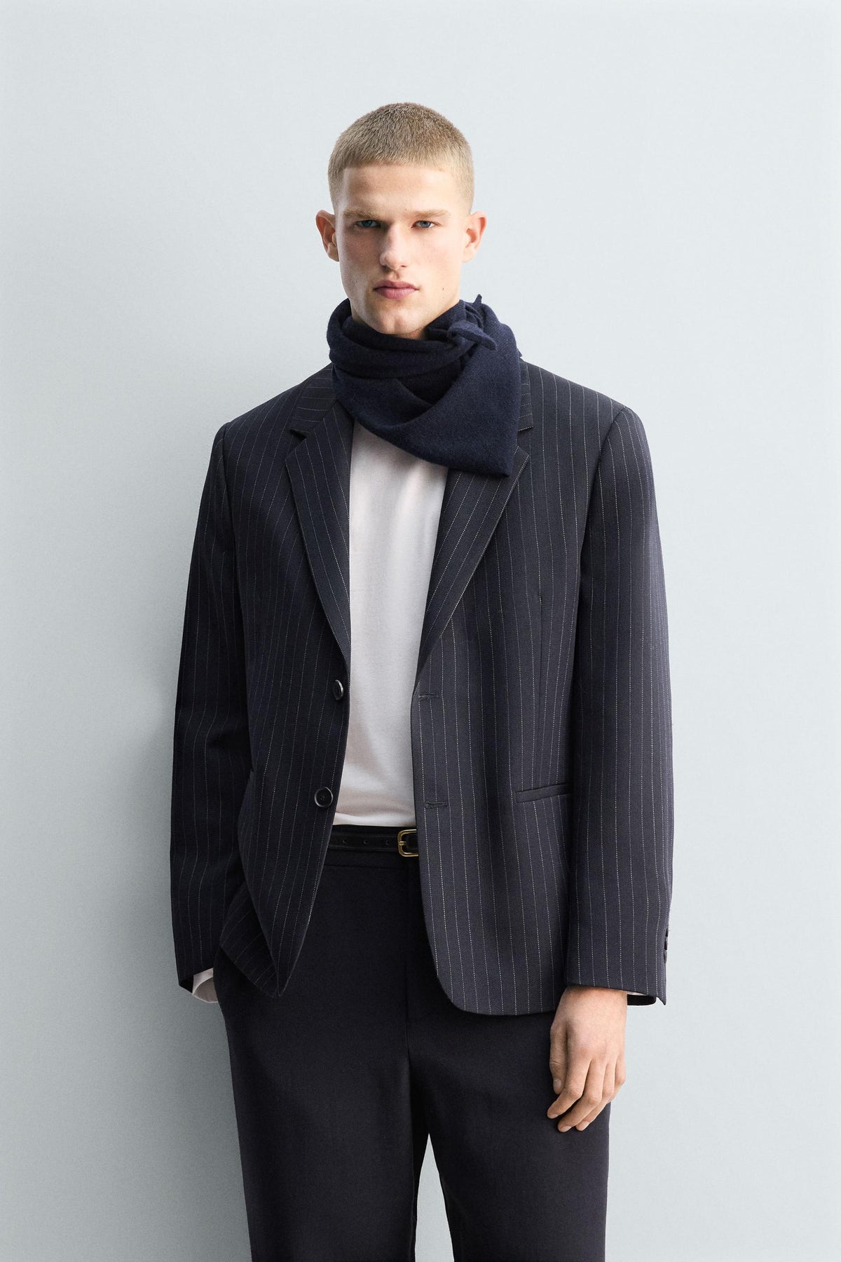 LIMITED EDITION WOOL PINSTRIPE BLAZER - Image 2