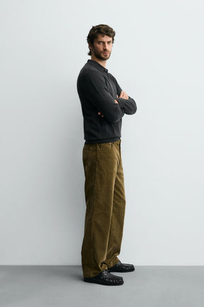 WOOL KNIT POLO SHIRT - Image 4