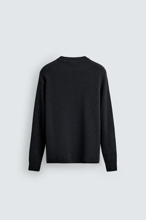 TEXTURED WOOL JUMPER - Image 7