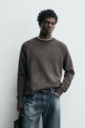 STRUCTURED WOOL JUMPER - Image 2