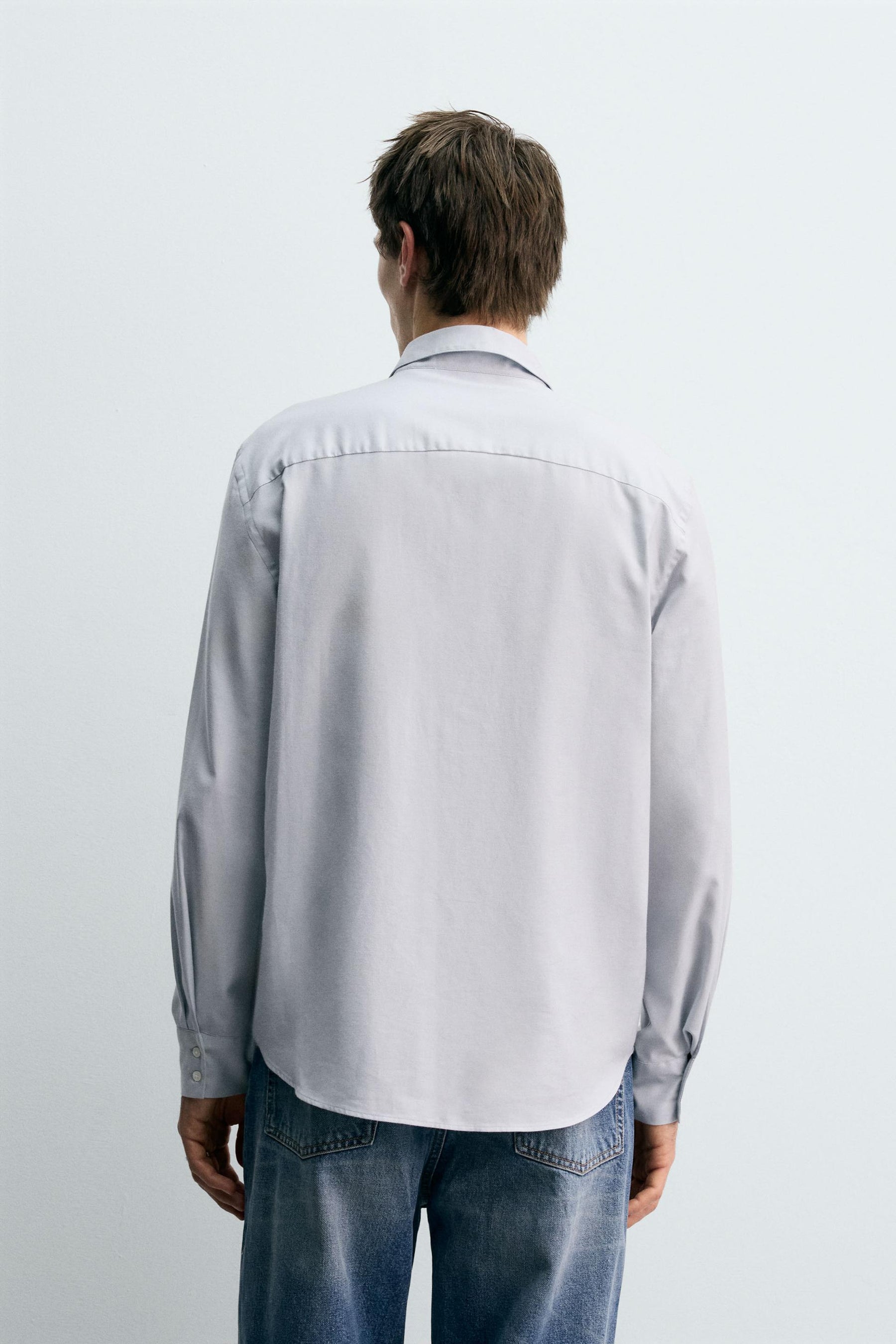 COTTON AND WOOL SHIRT - Image 3
