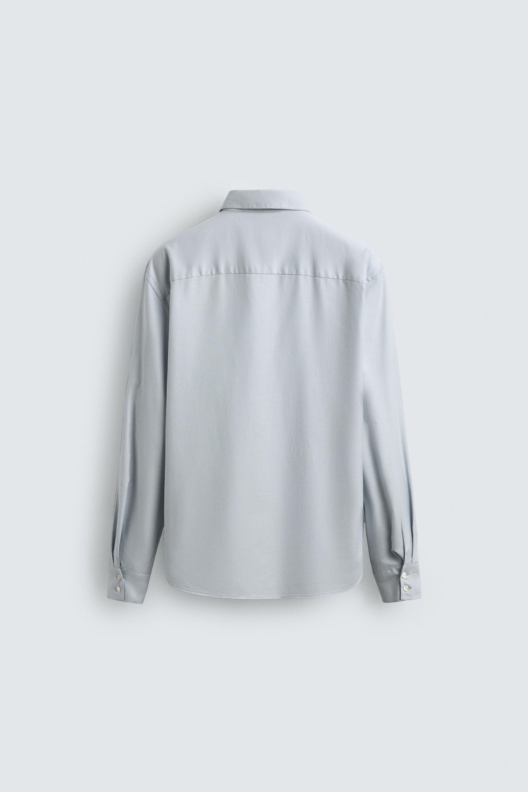 COTTON AND WOOL SHIRT - Image 7