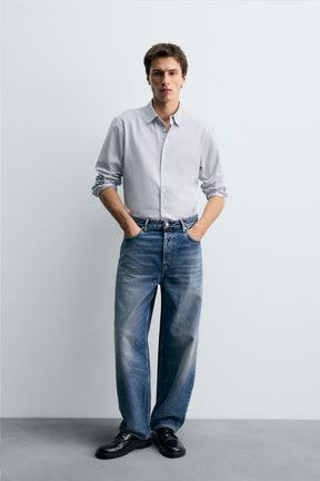 COTTON AND WOOL SHIRT - Image 1