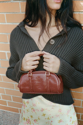 RIB KNIT CARDIGAN WITH BUTTONS - Image 3