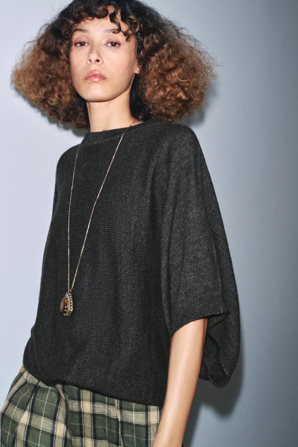 WIDE SLEEVE KNIT JUMPER - Image 2