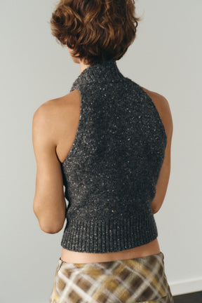 Wool Halter Top
