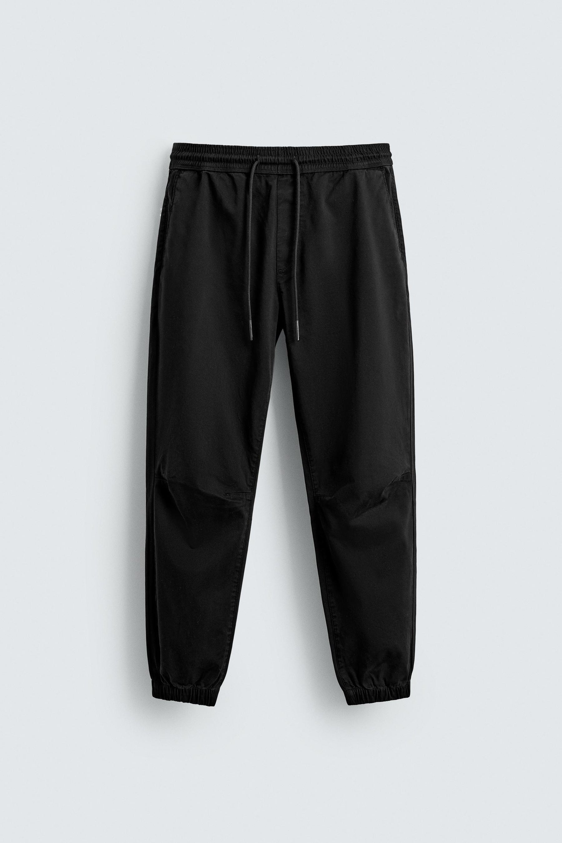 SLIM FIT JOGGER WAIST TROUSERS - Image 6