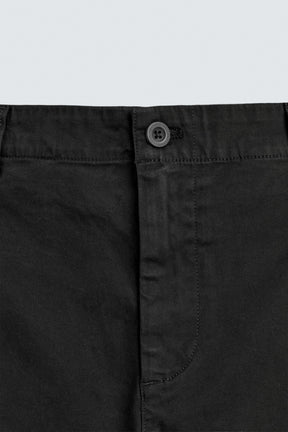 STRAIGHT-LEG TWILL TROUSERS - Image 9