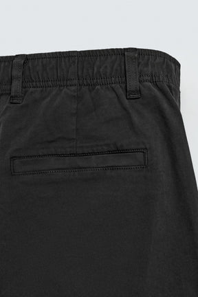 STRAIGHT-LEG TWILL TROUSERS - Image 10