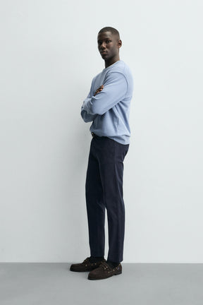 SKINNY FIT CHINO TROUSERS - Image 4