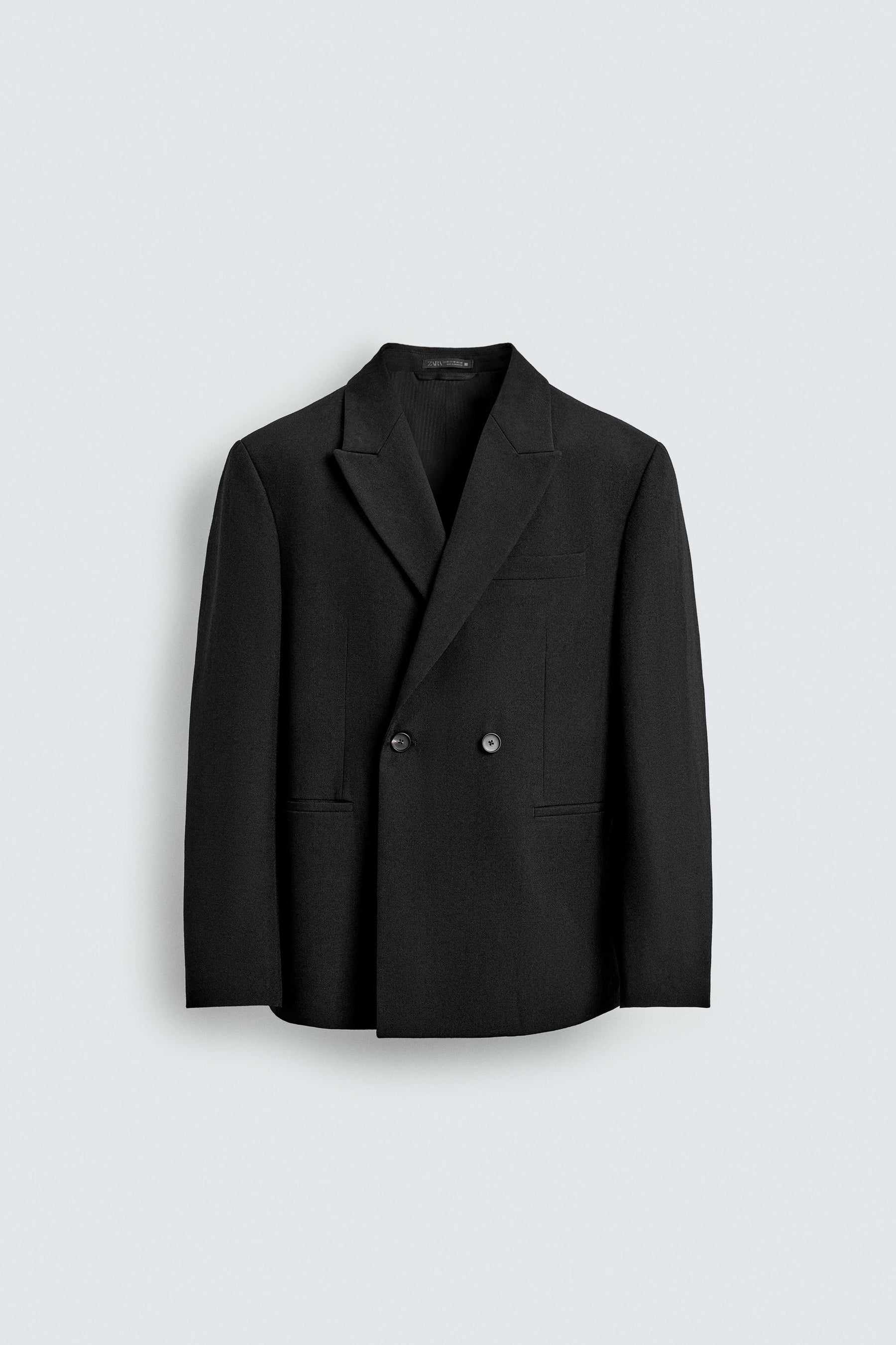 DOUBLE-BREASTED WOOL SUIT BLAZER - Image 6