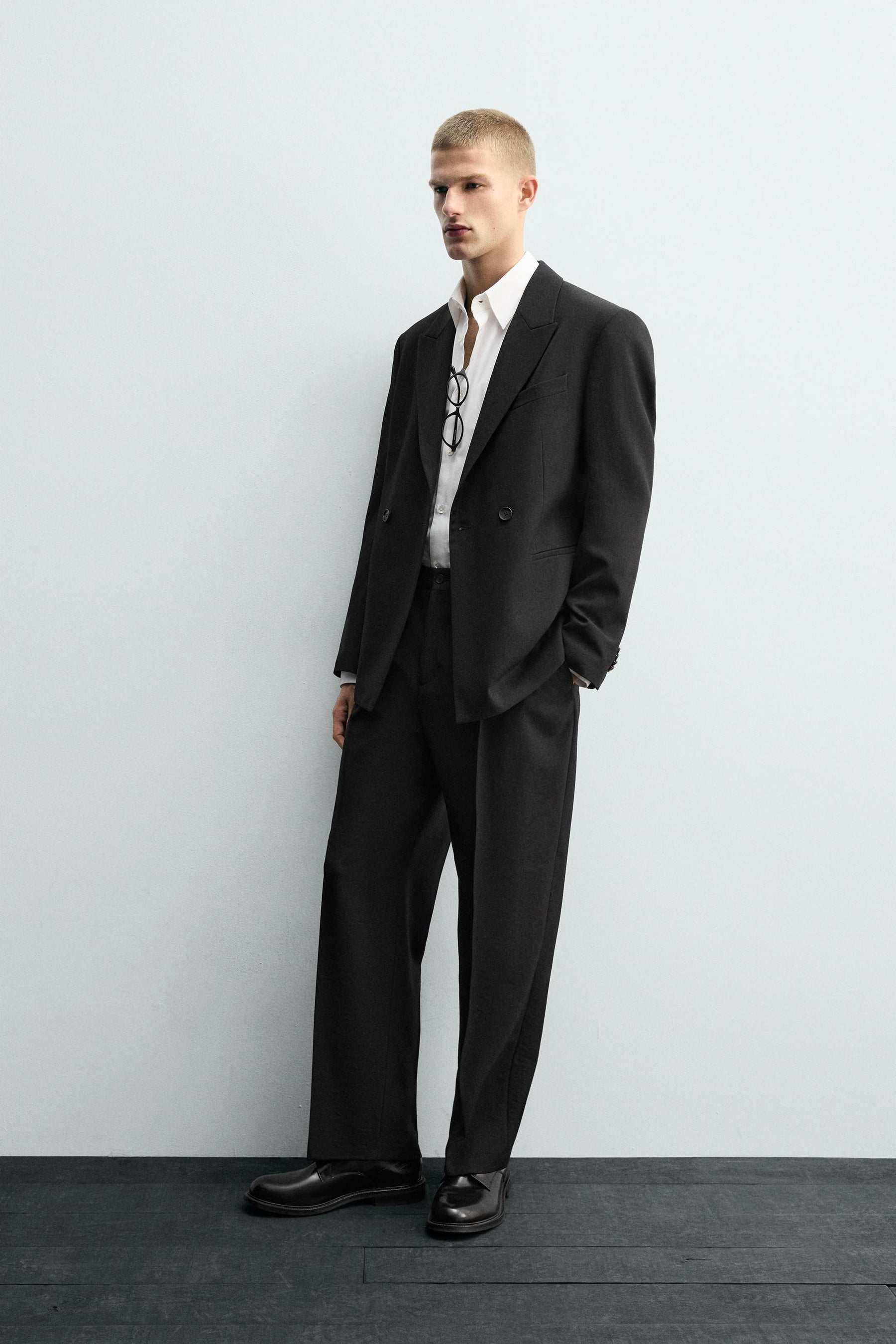 WOOL SUIT TROUSERS - Image 4