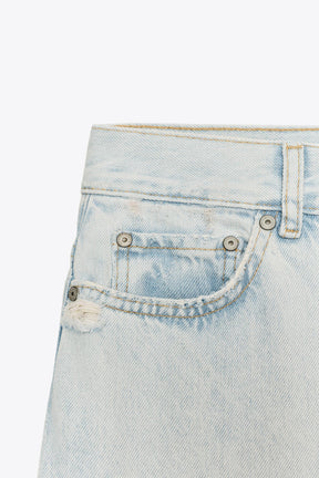 High-Waist Palazzo Jeans