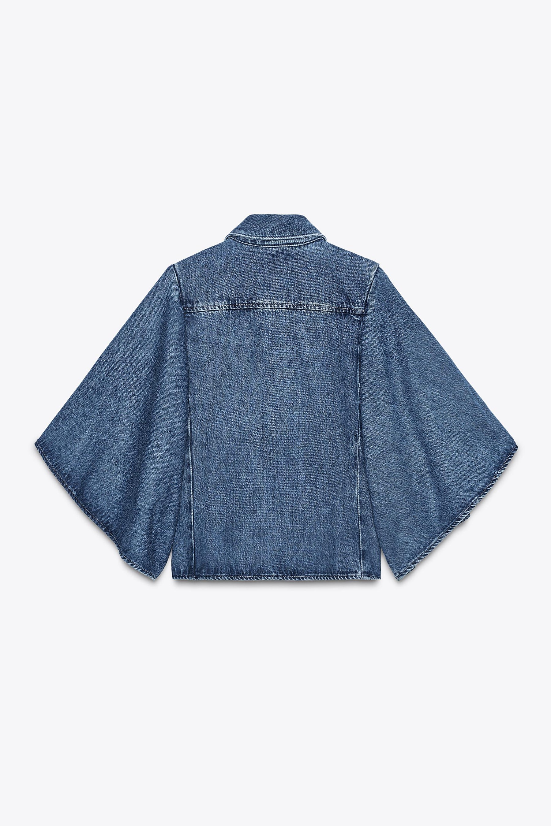 Denim Kimono Shirt