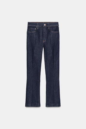 Mid-Waist Bootcut Jeans