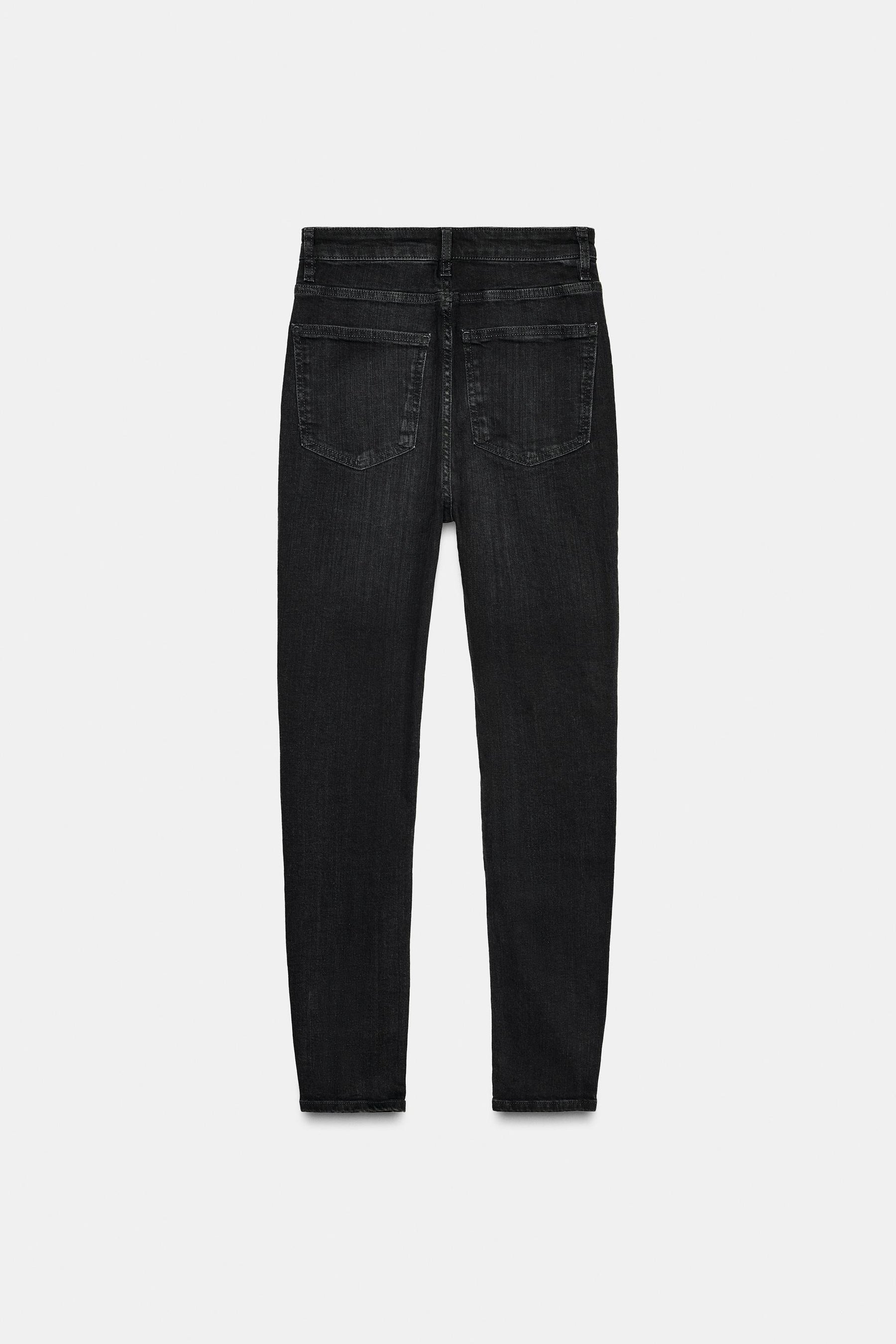 HIGH-WAIST SKINNY JEANS