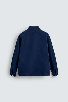 TEXTURED OVERSHIRT WITH POCKETS - Image 8