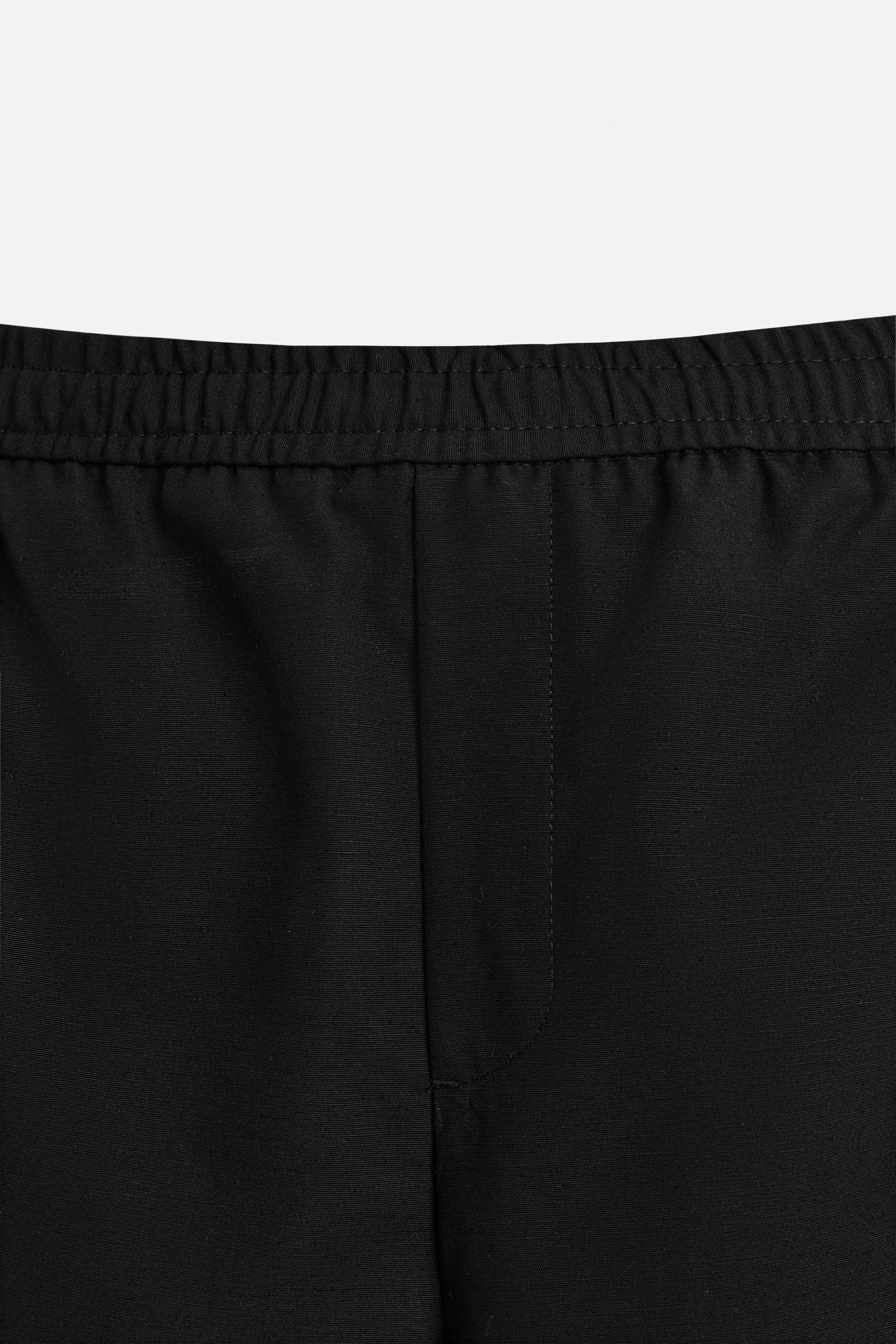 TEXTURED REGULAR FIT BERMUDA SHORTS - Image 8