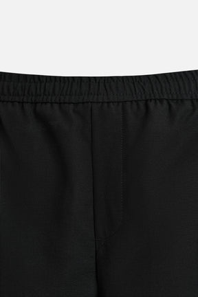 TEXTURED REGULAR FIT BERMUDA SHORTS - Image 8
