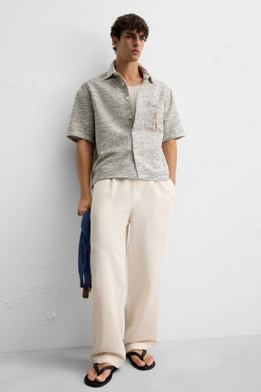 REGULAR FIT JOGGER WAIST TROUSERS - Image 5