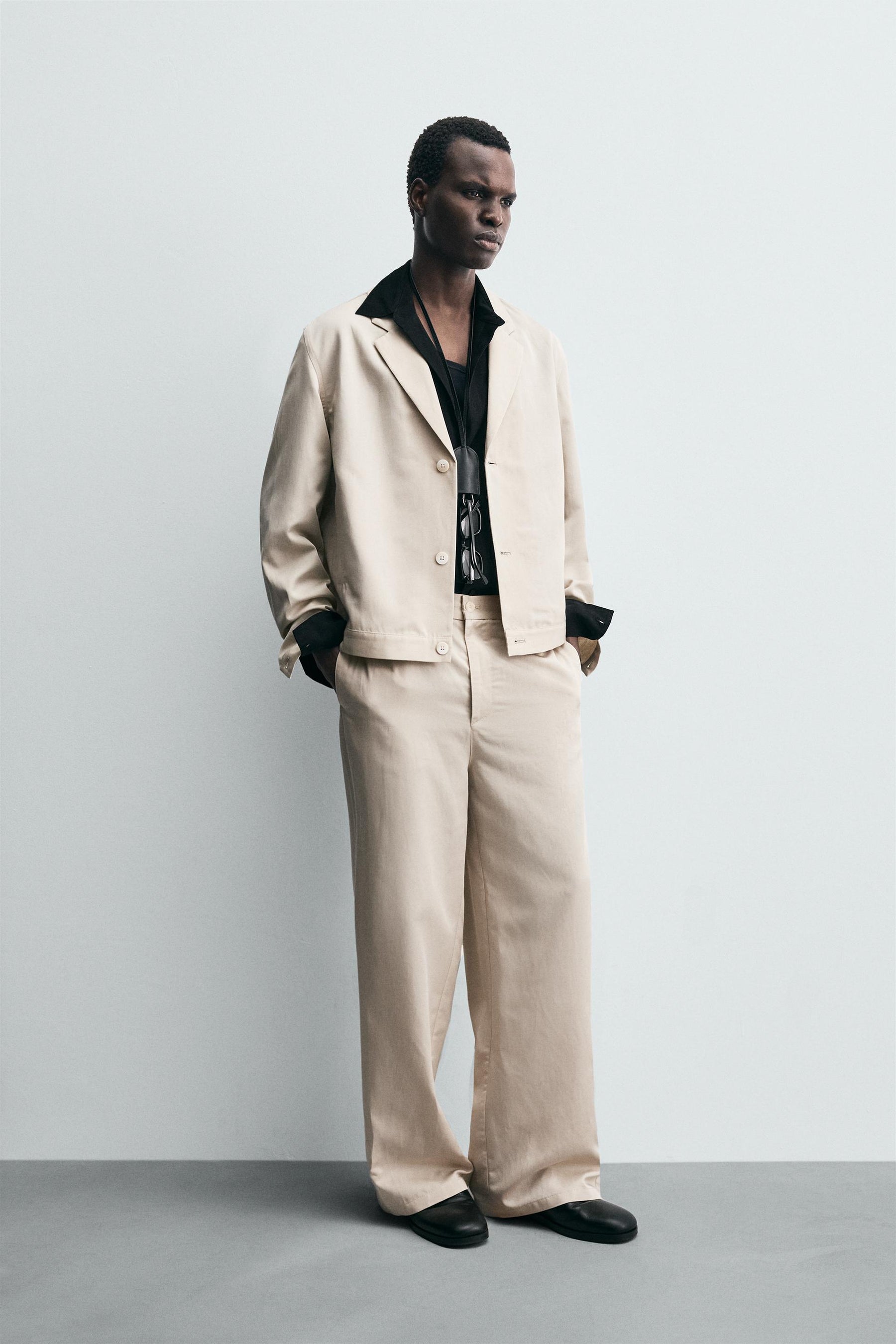 RELAXED FIT TROUSERS - Image 1