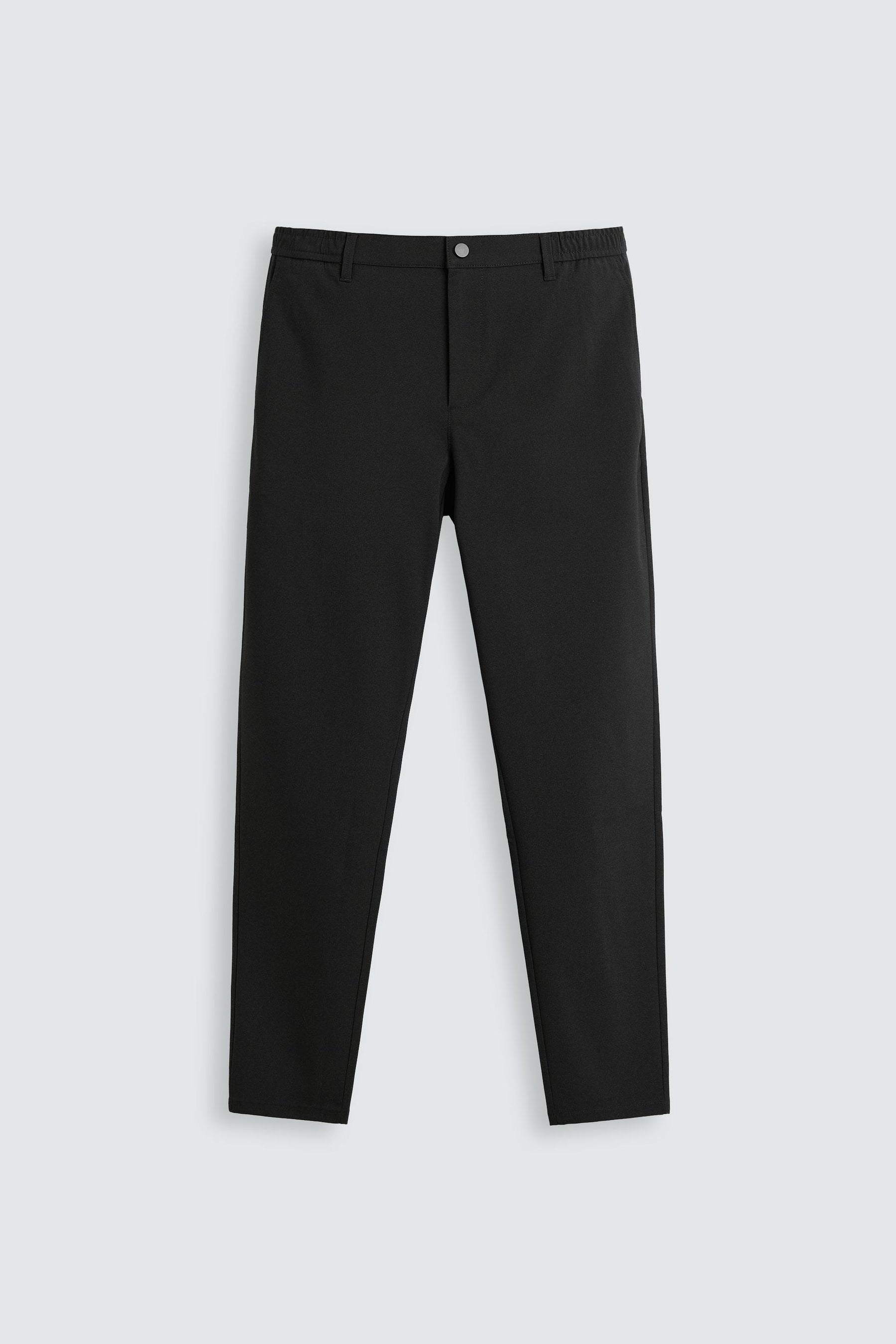 SLIM FIT COMFORT TROUSERS - Image 6