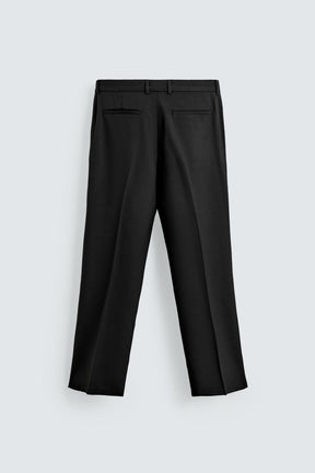 TEXTURED SUIT TROUSERS - Image 6