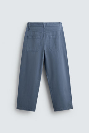 PLEATED BALLOON FIT TROUSERS - Image 8