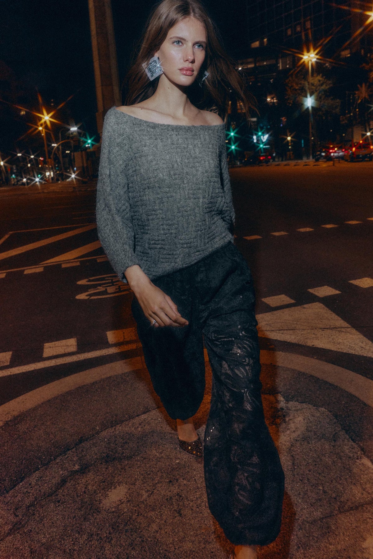 TEXTURED KNIT JUMPER
