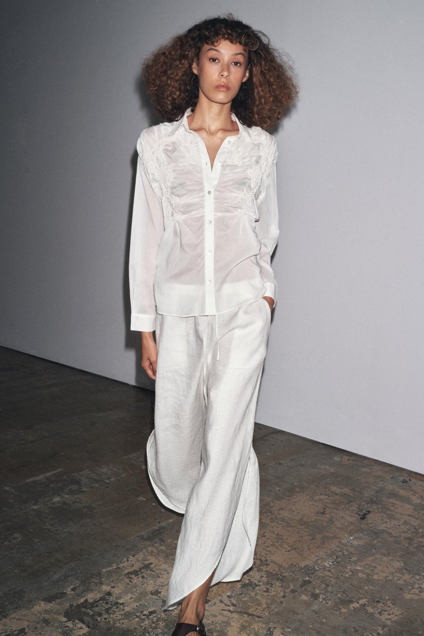 EMBROIDERED FASHION SHIRT