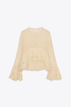 Ruffled Fashion Shirt