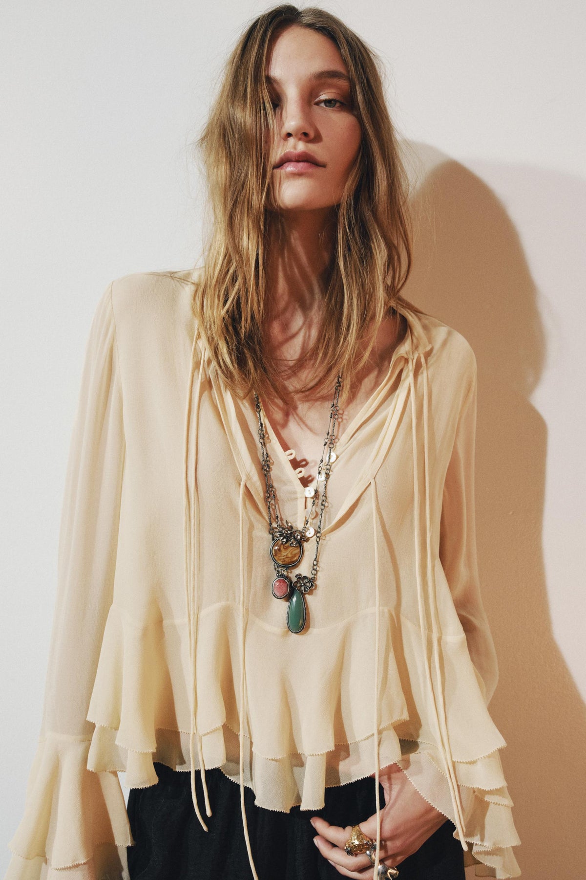 Ruffled Fashion Shirt