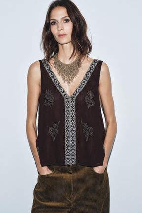 Embroidered Limited Edition Top