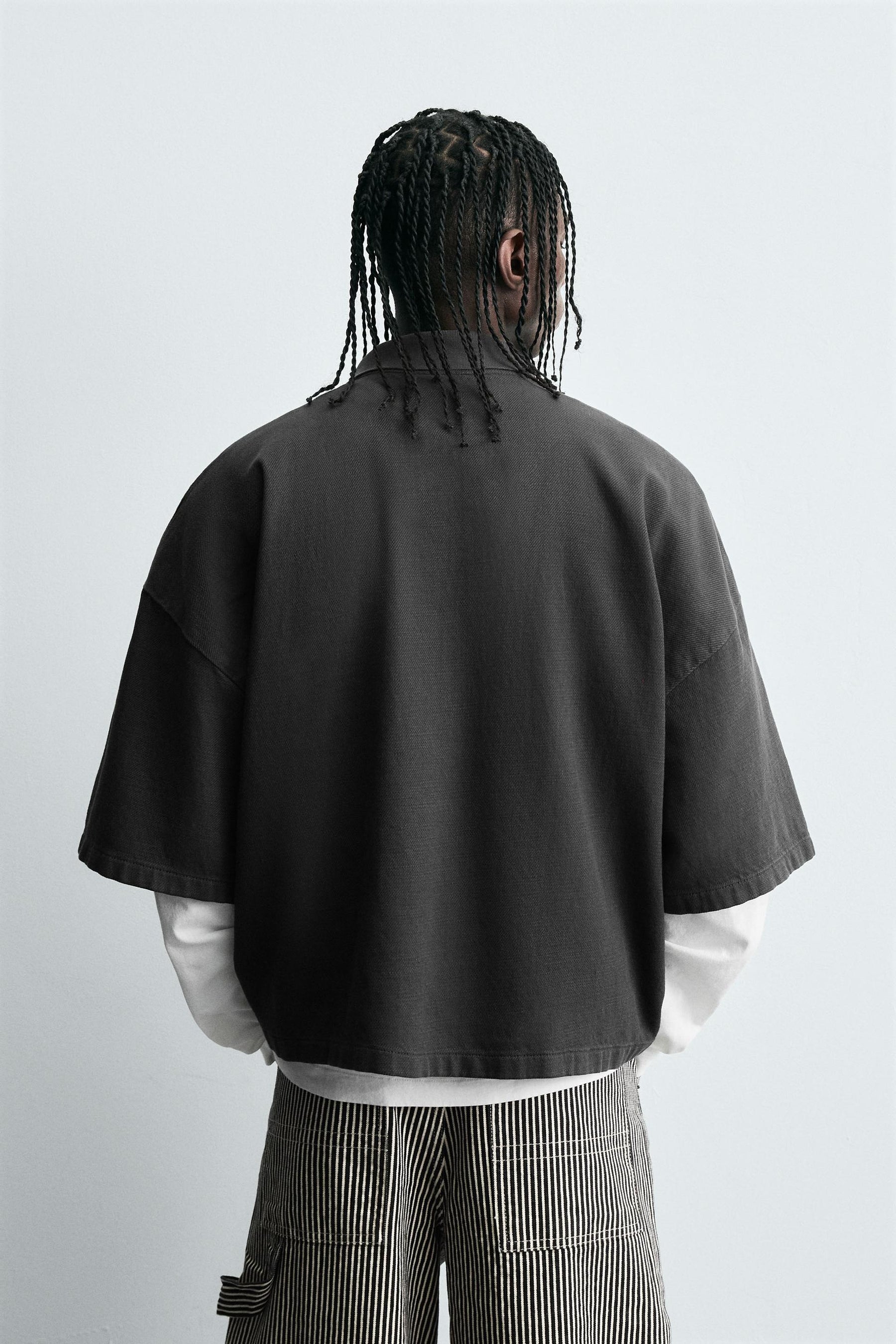 BOXY FIT EMBROIDERED POLO SHIRT - Image 3