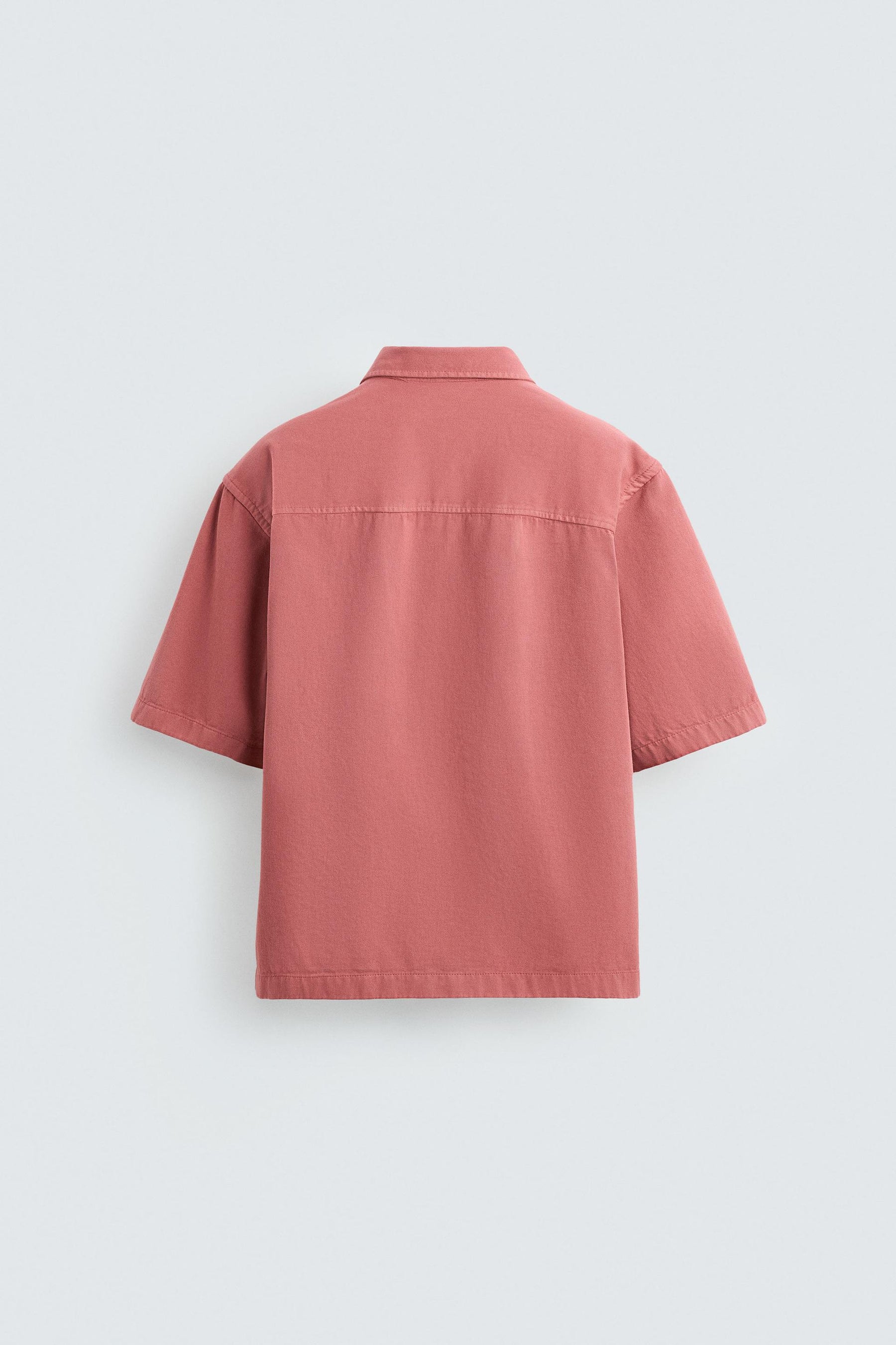 EMBROIDERED TEXTURED OVERSHIRT - Image 7