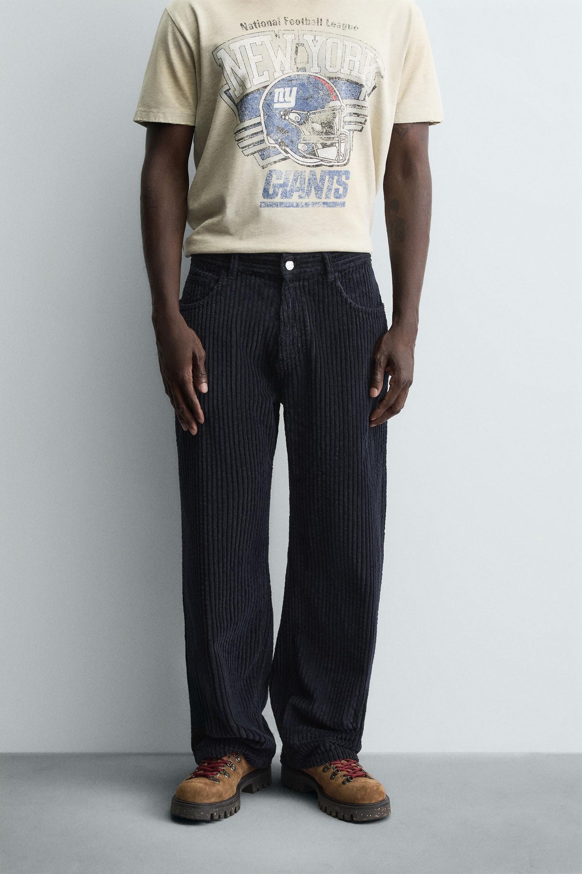 BAGGY FIT CORDUROY TROUSERS - Image 2