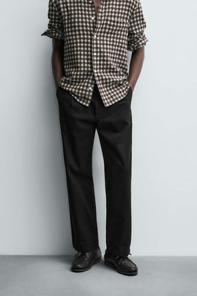 PLEATED RELAXED FIT TROUSERS - Image 2