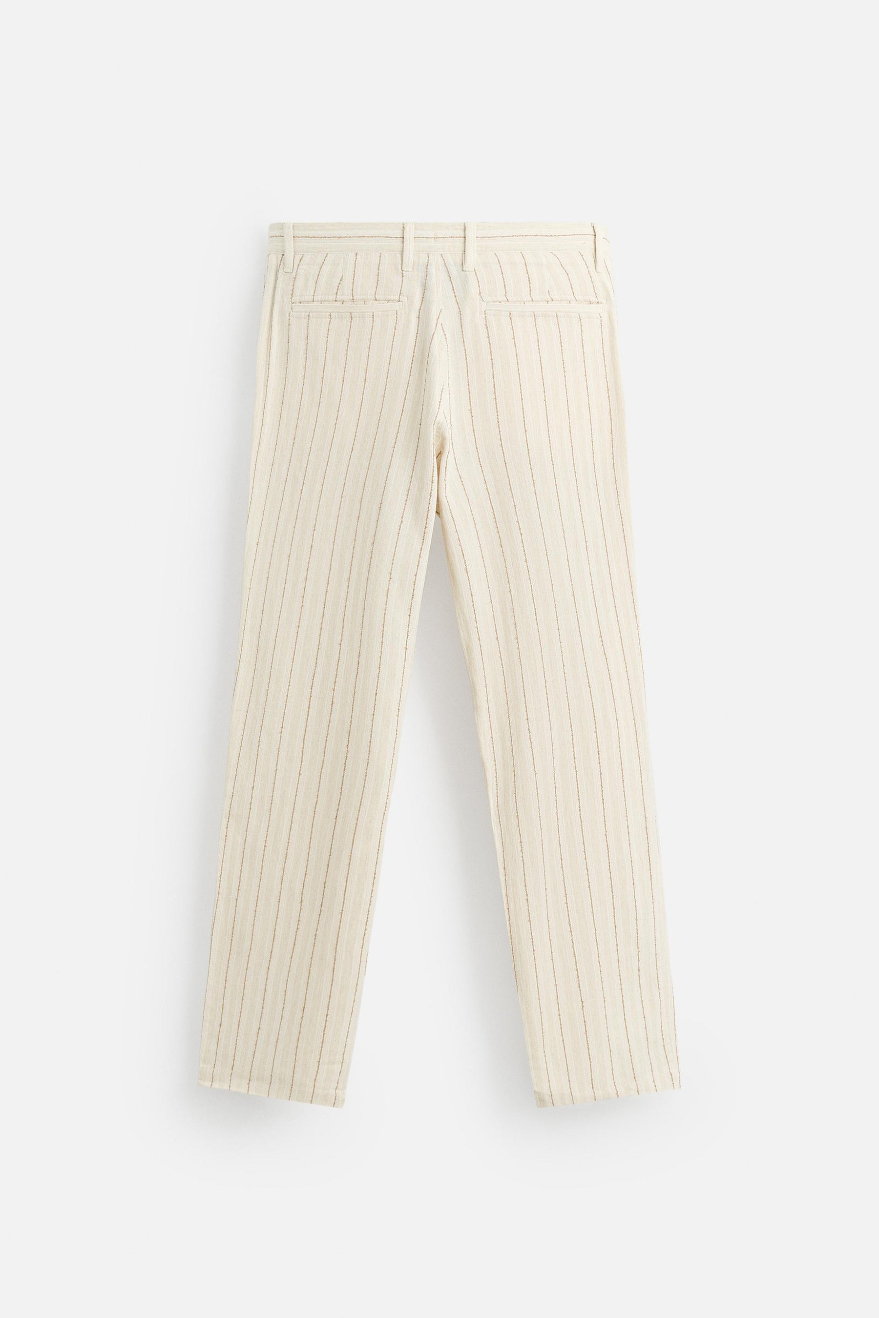 STRIPED JACQUARD TROUSERS - Image 8