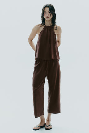 FLOWING CROP TROUSERS