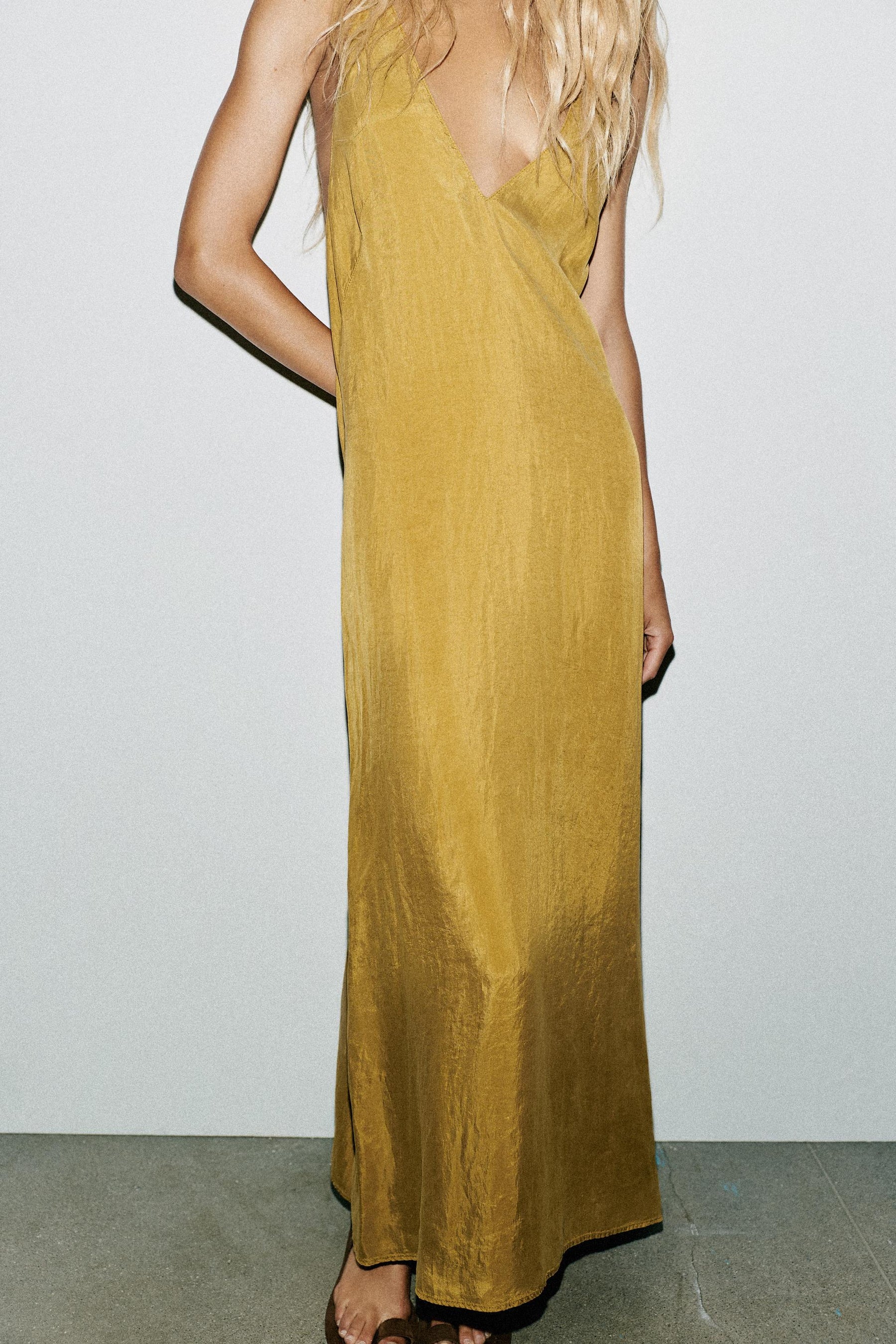 FLOWING MIDI DRESS - Image 3