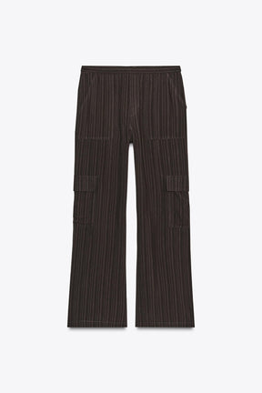 Striped Flowing Trousers