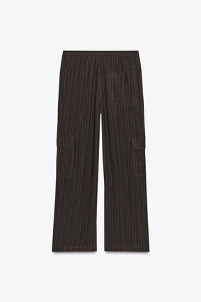Striped Flowing Trousers